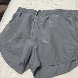 gray under armor shorts
